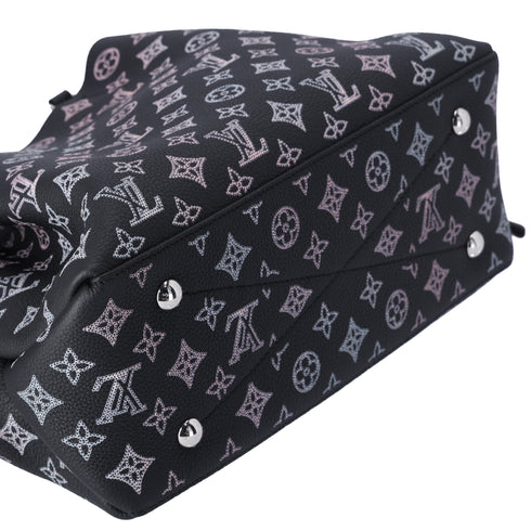 Louis Vuitton Flight Mode Monogram Mahina Bella Tote Rainbow Black